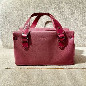 Kate Spade Bubble Gum Pink Leather Handbag/Purse